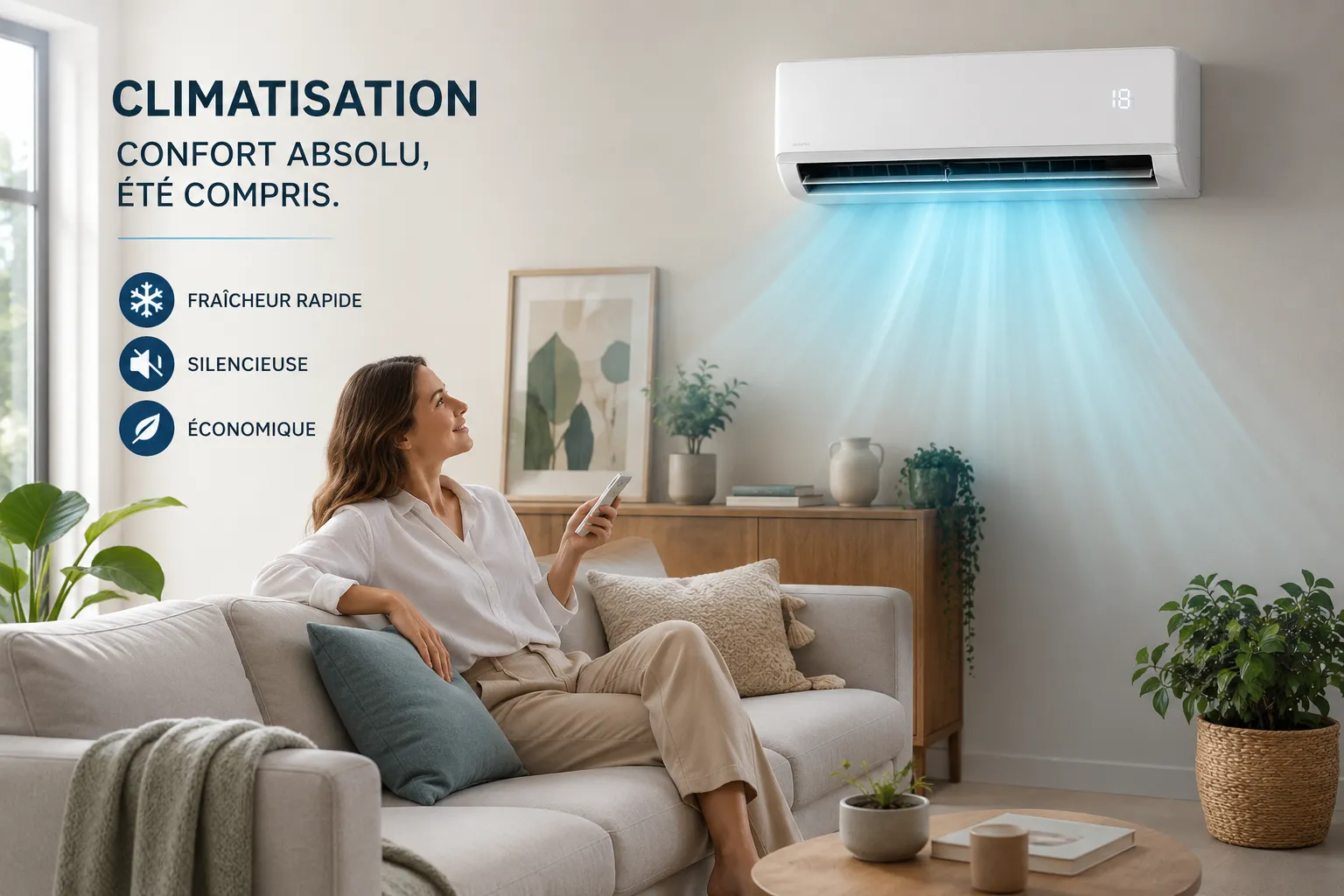 Installation de climatisation
